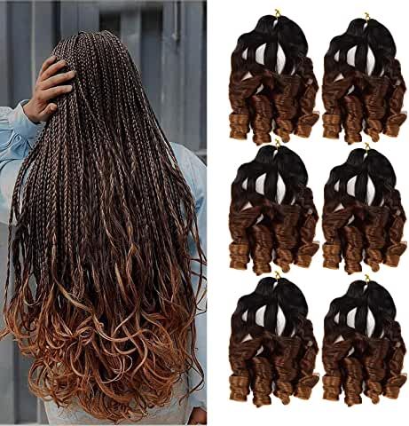 French curl braids.