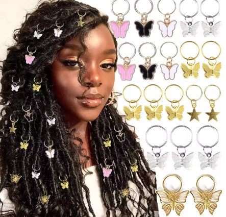 20Pcs Butterfly Braid Clips