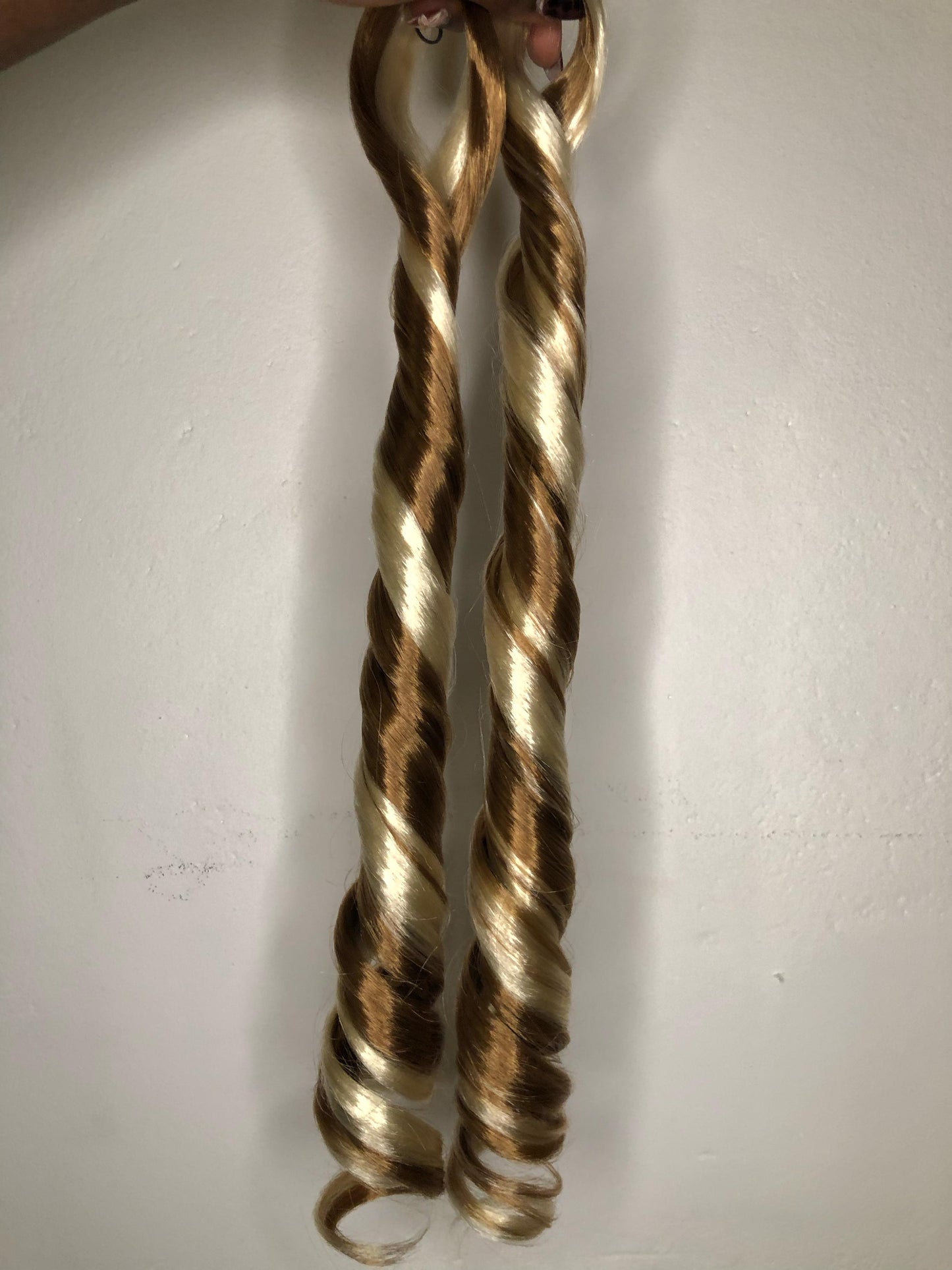 French curl braids.