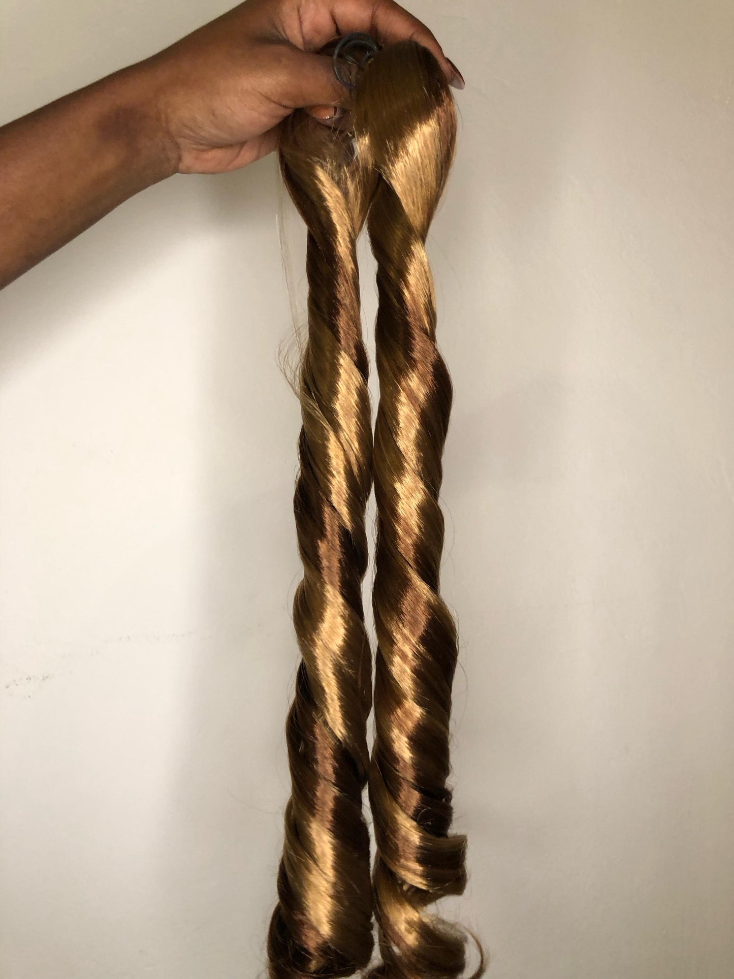 French curl braids.