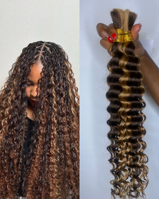 Human Hair Boho Curls (100g)