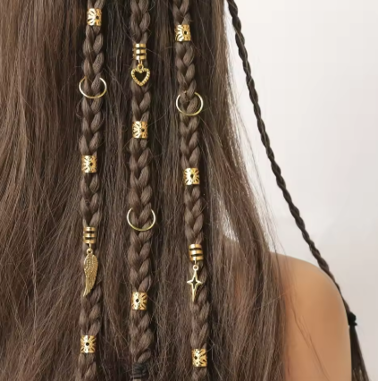 45pcs Hair Charms