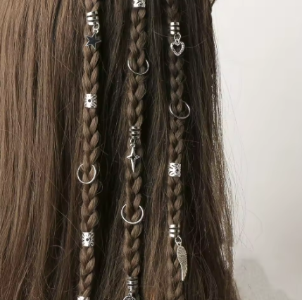 45pcs Hair Charms