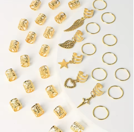 45pcs Hair Charms