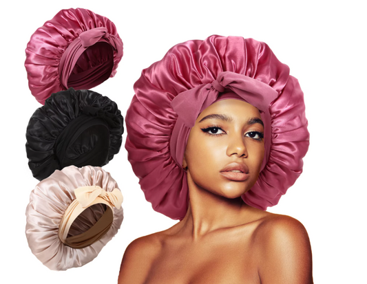 Silk Bonnets with Wrap