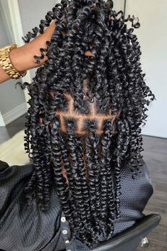 Spring twists braiding hair